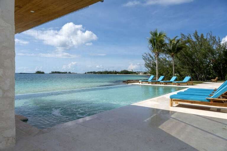 Pool with a view.