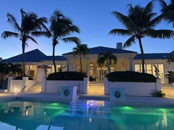Welcome to Sea Lily, a celebrity-owned beachfront estate with two  heated pools on Windermere Beach.  A complete set of photos is coming soon!