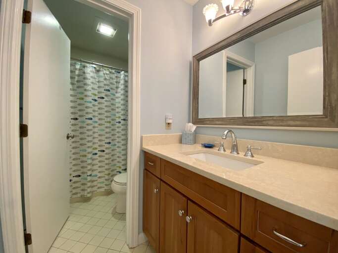 Primary Bathroom (Upstairs)