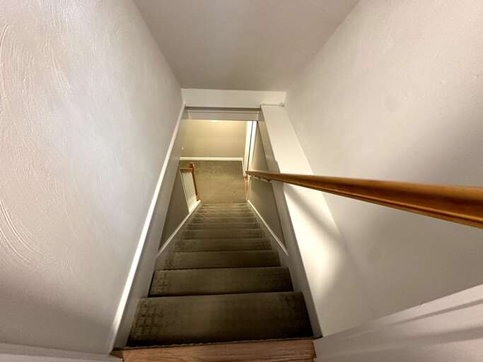 Stairs to lower level