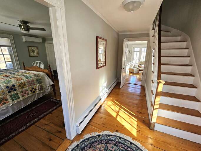 Main floor hall & staircase