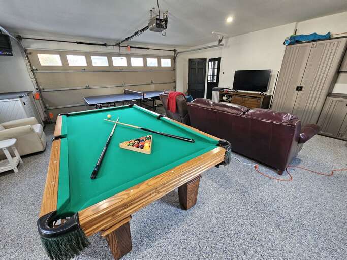 Garage Game Room