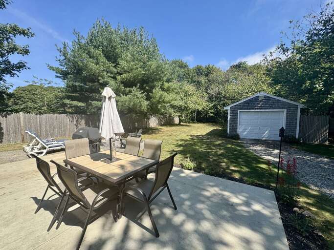 Back Patio Area