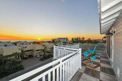 Sunset from the Master Suite Balcony