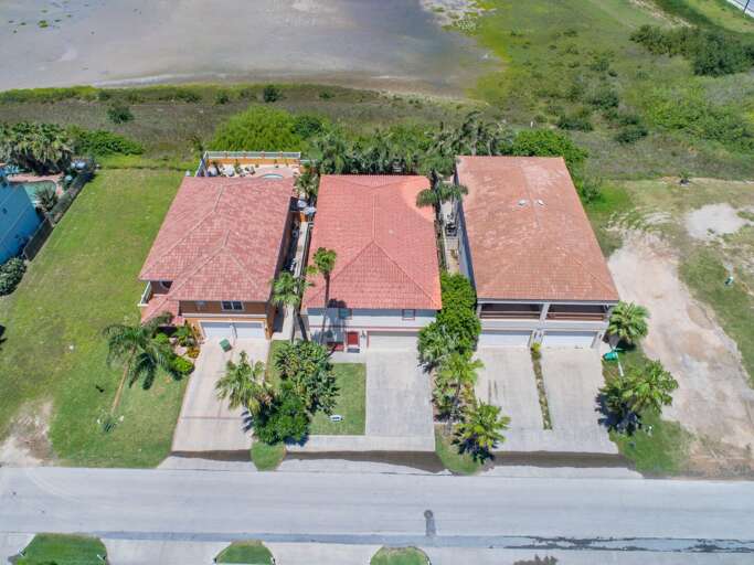 Aerial view of our home!