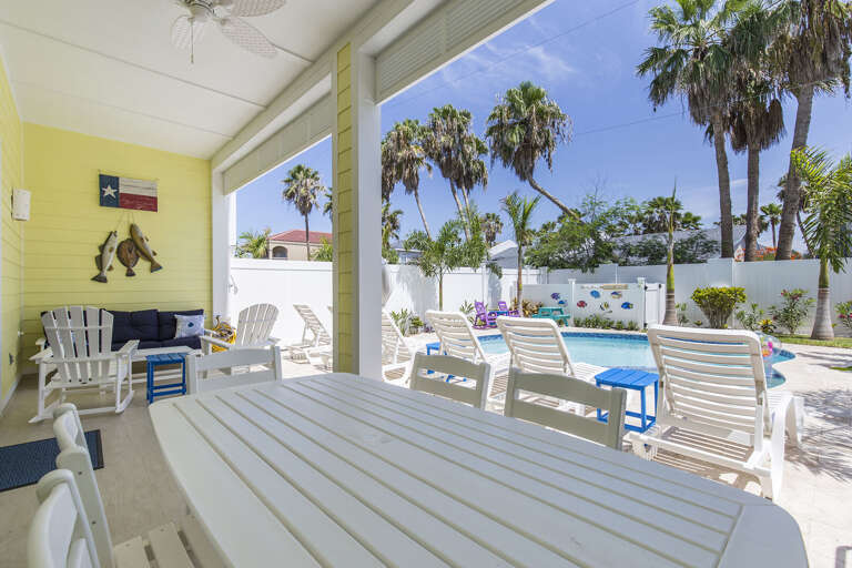 Enjoy the relaxing pool and patio area!
