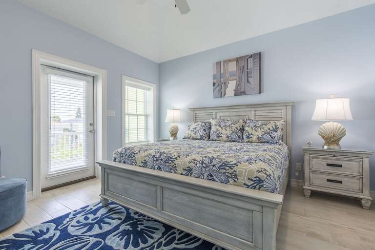 Upstairs guest bedroom #5 with a king bed!
