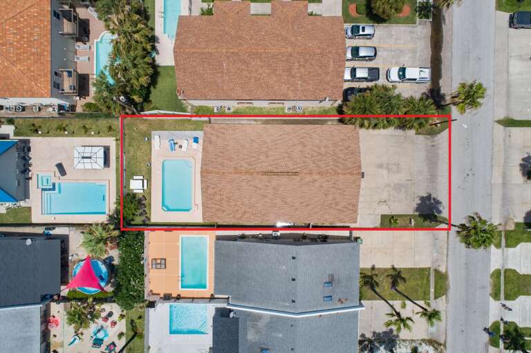Bird's eye view of 116 E Campeche #1,#2,# Bird's eye view of 116 E Campeche #1,#2,#