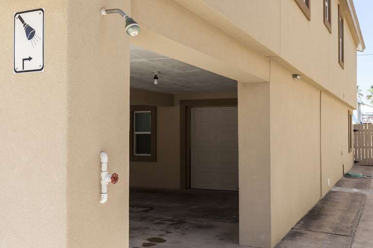 Property is equipped with outdoor shower Property is equipped with outdoor shower