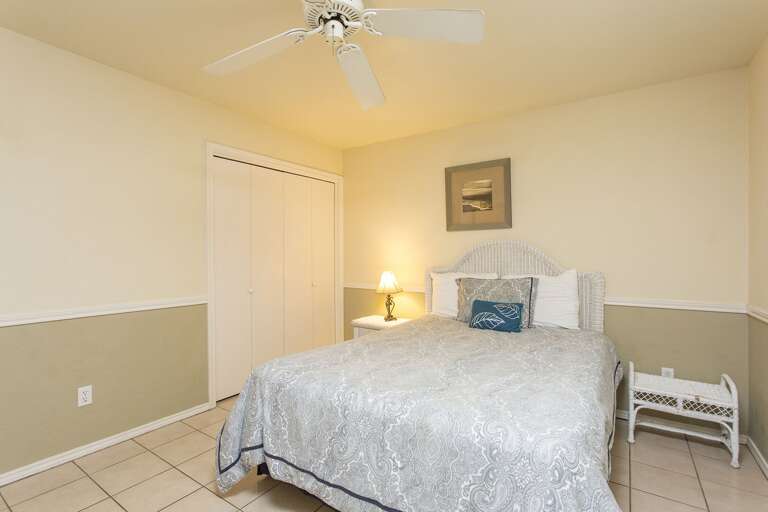 Bedroom #3 with a Queen bed (located on the ground floor). Bedroom #3 with a Queen bed (located on the ground floor).