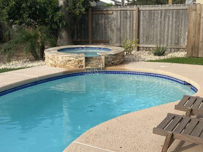 Brand new hot tub built in 2025!