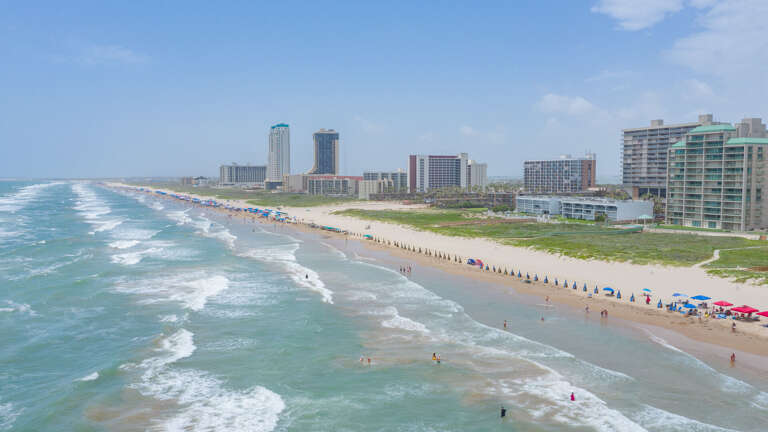 Featuring beautiful soft white sand and sparkling water, South Padre's beach is exquisite! Featuring beautiful soft white sand and sparkling water, South Padre's beach is exquisite!