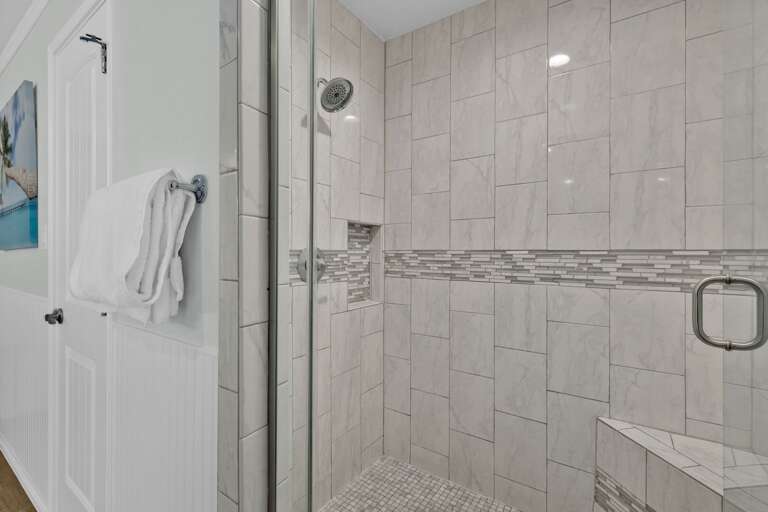Master Bathroom Walk-in Shower