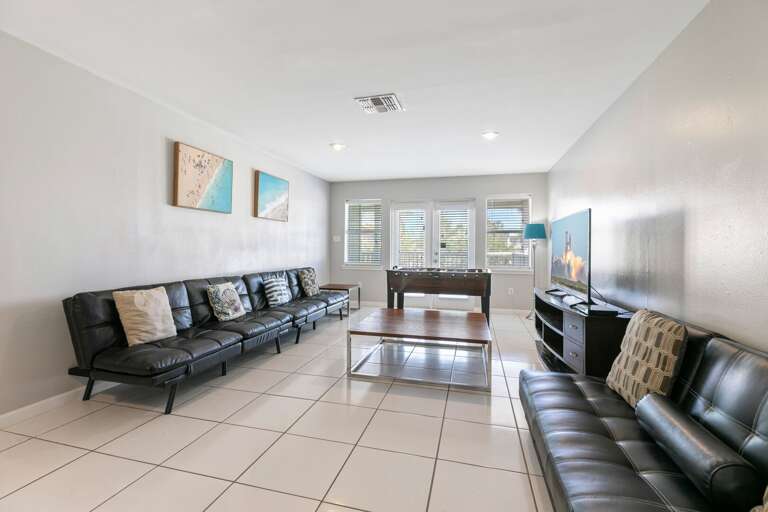 2nd Floor Living Area access to north side balcony