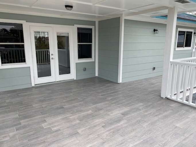 New 2nd floor, north facing balcony!