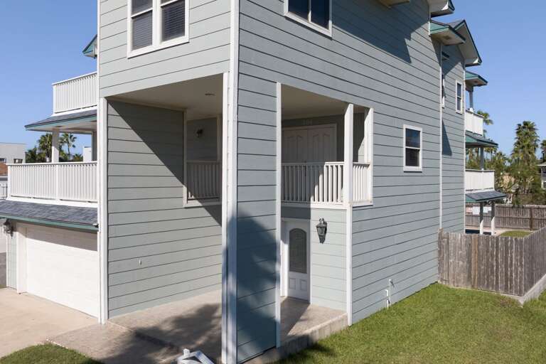 Exterior view of property