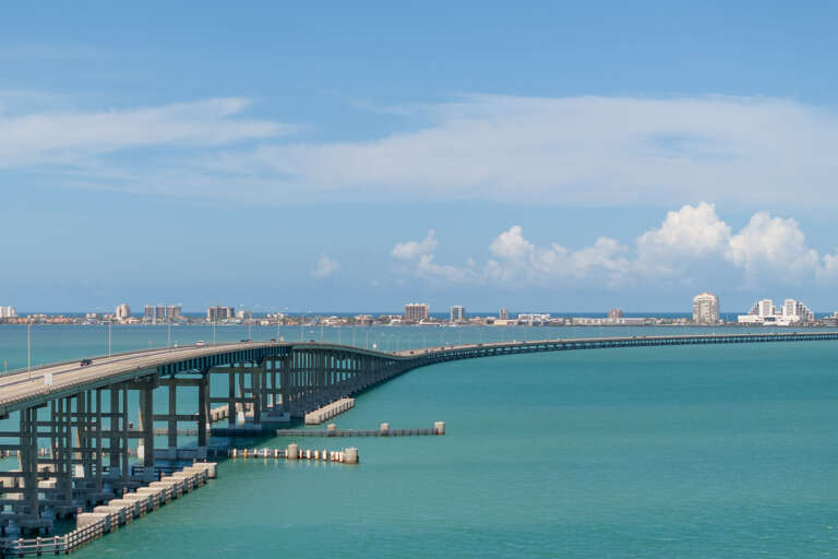 Queen Isabella Causeway view entering your home away from home!