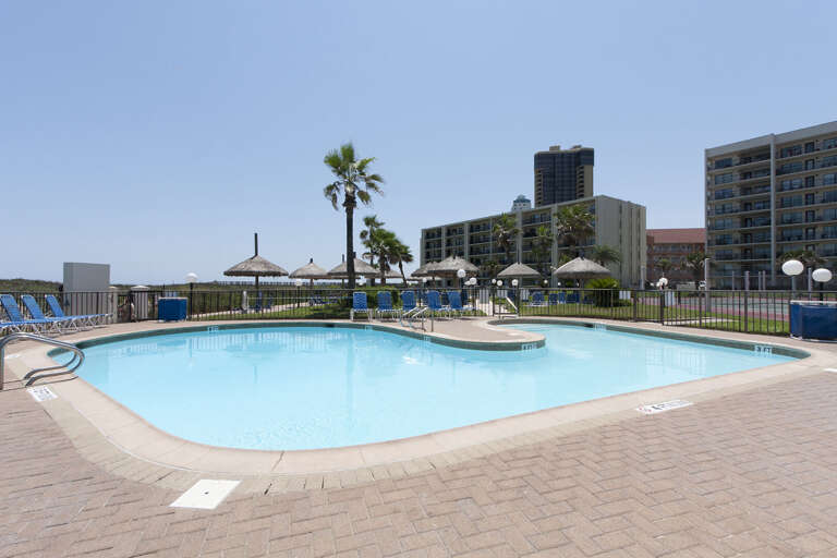 Fantastic pool area. Three pools at this complex!