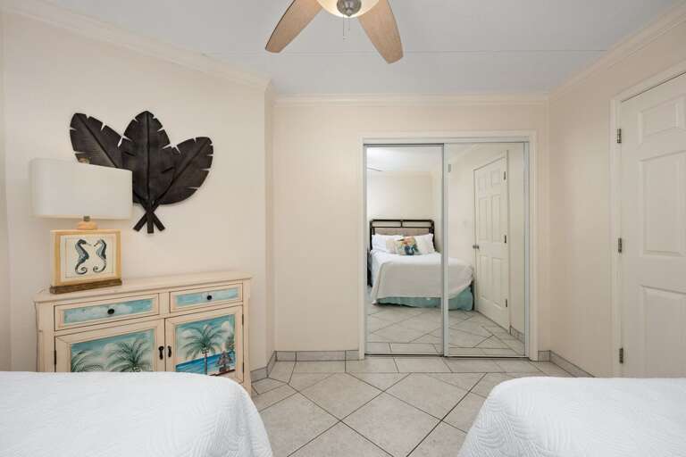 Two queen beds for comfortable sleeping accommodations for guests!