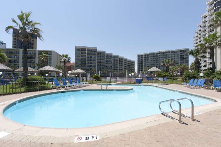 Spend a laid-back afternoon swimming, lounging, and enjoying the South Padre Island sunshine.
