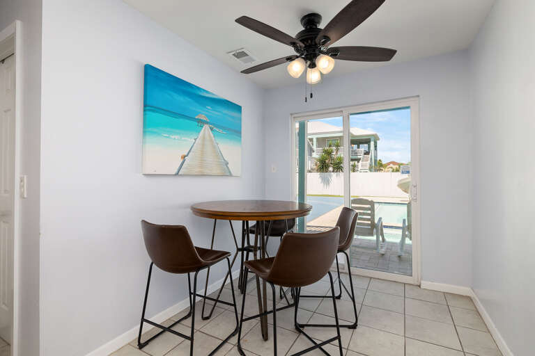 Ground Floor extra dining table