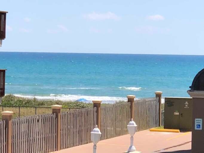 Relax and enjoy this awesome beach view and ocean wave sound from balcony and from 2nd floor living room. Only steps away from the beach.