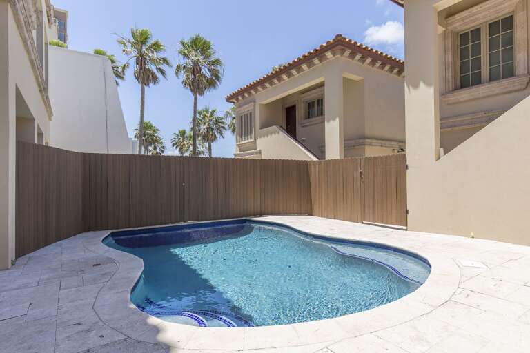 Private pool.