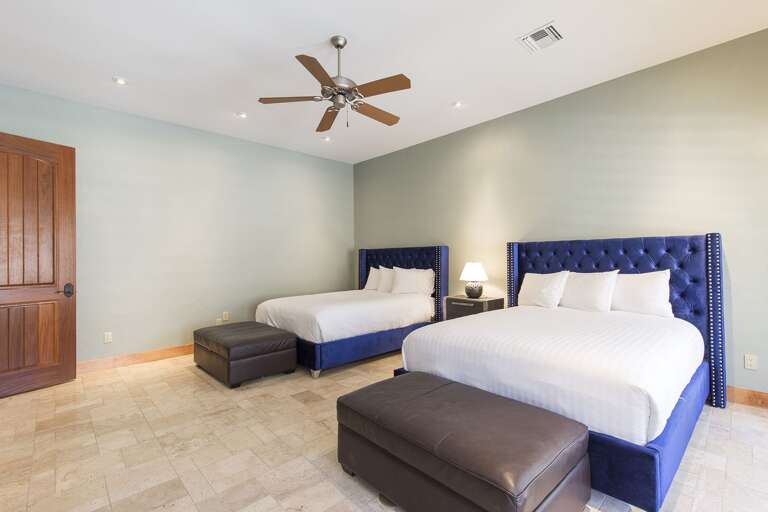 Bedroom with two queen beds