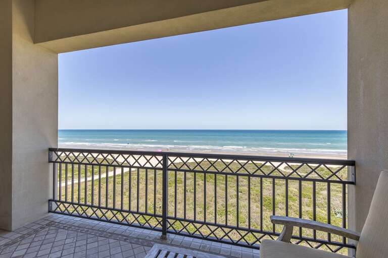 Great ocean views from the balcony!