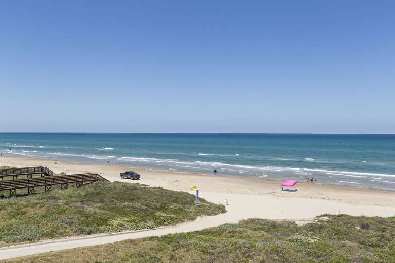 Great ocean views from the balcony!