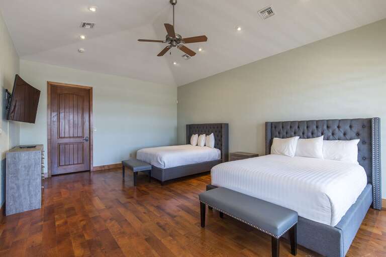 Guest Bedroom with two queen beds