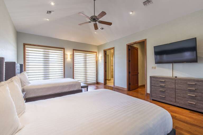 Guest Bedroom with two queen beds