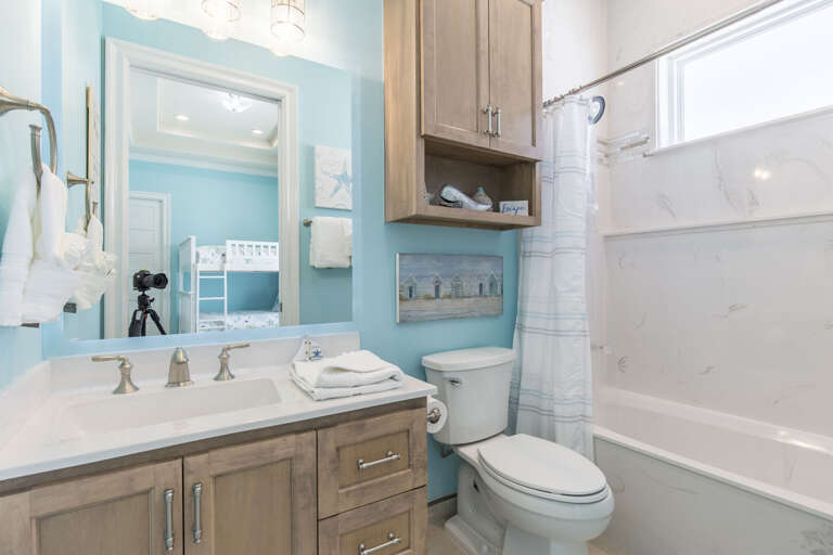 Second floor guest bathroom