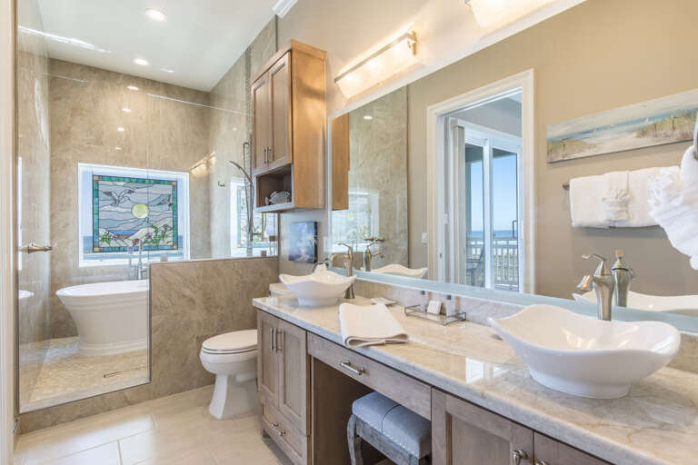 Master bathroom