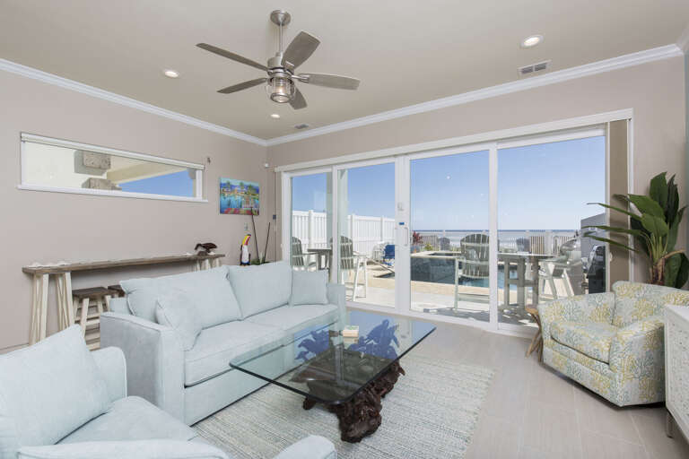 Spacious living area