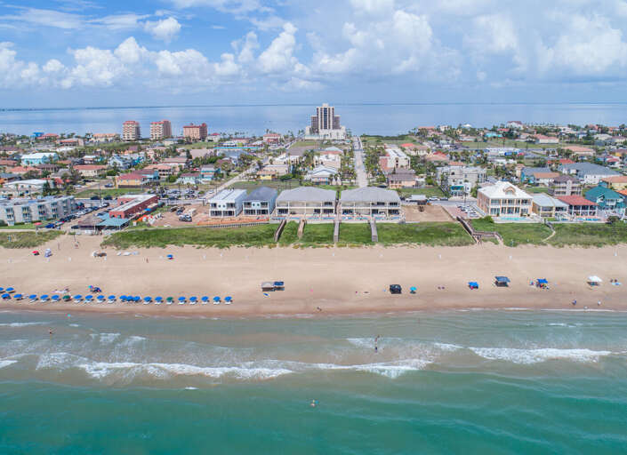 Aerial of the property.