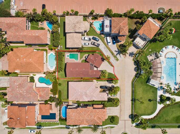 Aerial View of 6408 Fountain Way