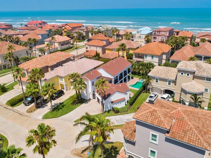 Aerial View of 6408 Fountain Way