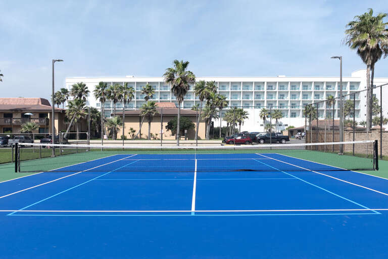 Community tennis / pickle ball court