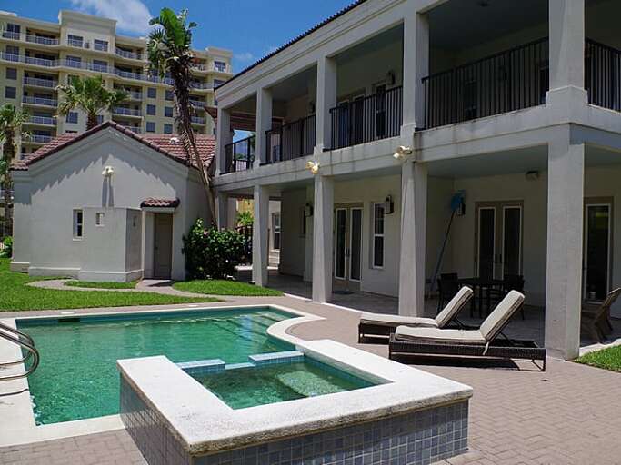 Private pool in your own tropical oasis! Hot tub is not an amenity for this home.
