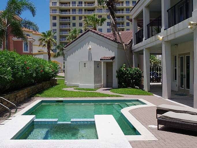 Private pool in your own tropical oasis! Hot tub is not an amenity for this home.