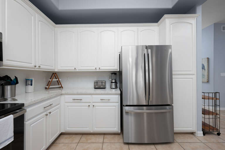 Kitchen is fully stocked with all cooking supplies