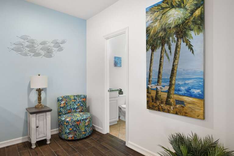 3rd floor guest bathroom.