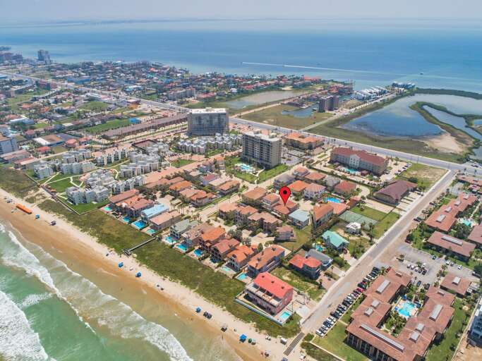 Aerial of our townhome!