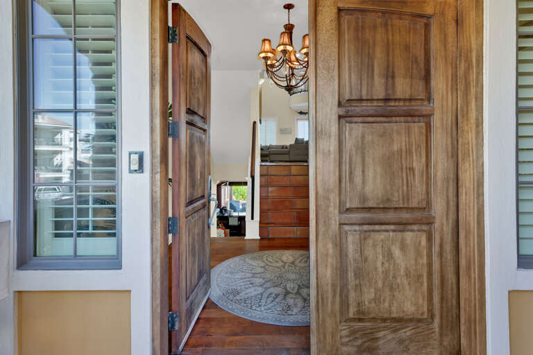 Front door entrance located on the 2nd Floor