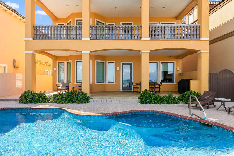 Pool area. (Hot tub is NOT an active amenity/it is not heated!)