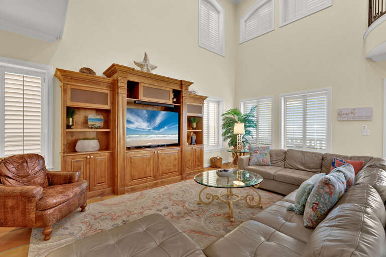 Spacious living area