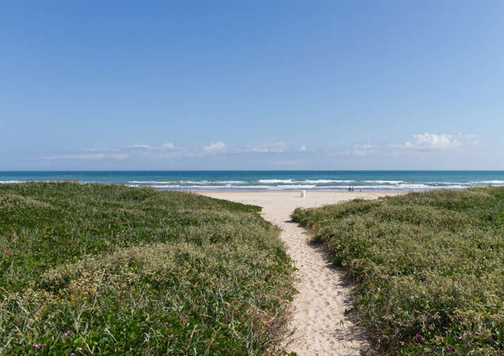 Private beach access directly from the Aquarius. Walk straight out to the beach from your condo!