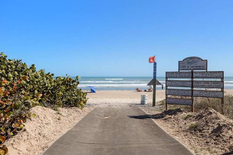 Have your toes in the sand in seconds with the direct beach access from the Inverness!