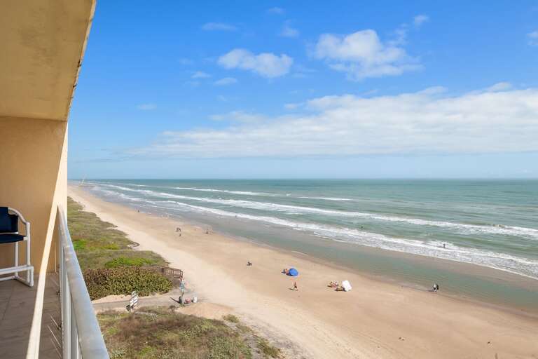 Views from your large private balcony.